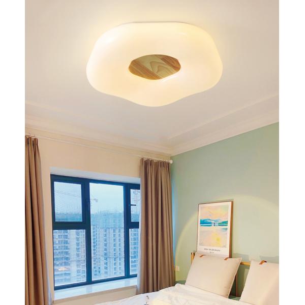 Modern Ceiling Lamp LED 24W 36W Flower Shape Ceiling Lights For Bedroom Living Dining Room wooden ceiling lamp(WH-WA-56)