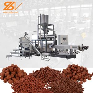 Quality Fish Food Processing Equipment , Pet Food Processing Plants SLG95 / SLG120 for sale