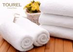 Embossed Plain White Egyptian Cotton Hand Towels For Bathroom Smooth And Warm