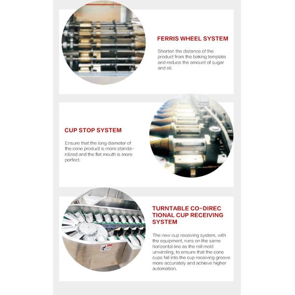 Automatic Snack Making Machines Stainless Steel 39 Bake Templates