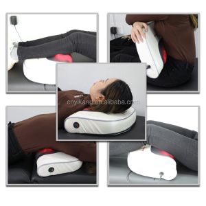 Relaxation Travel Neck Pillow With Massager 60Hz Vibrating Massage Pillow