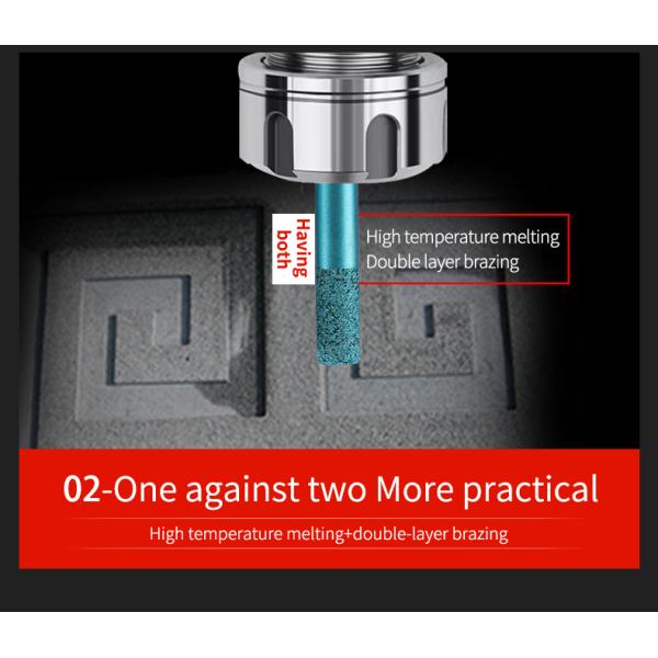 Wholesale Stone Carving Knife CNC Laser Engraving Drill Bit Stone Specific Brazing Flat Head Bottom Cleaning Knife