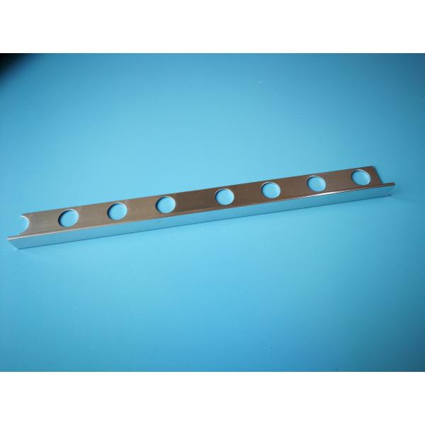 Matte Silver 27cm Square Tile Decorative Aluminum Trim Anodized