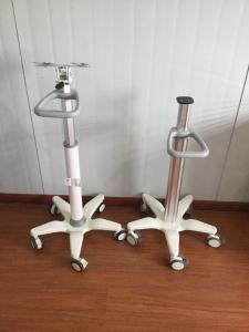 Quality Medical monitor trolley with adjustable height mobile trolley for sale