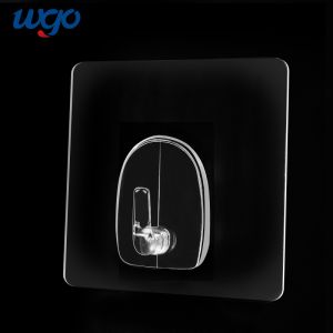 Quality 7x7cm 8x8cm Bathroom Wall Hooks Self Adhesive 5kg max loading for sale