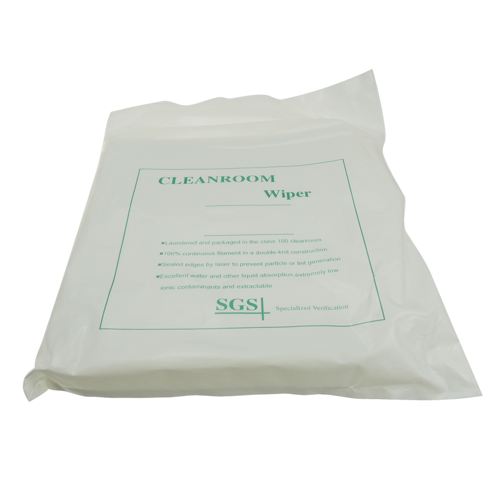 SGS Rosh Cleanroom Microfiber Cloth Cleaning Wiper