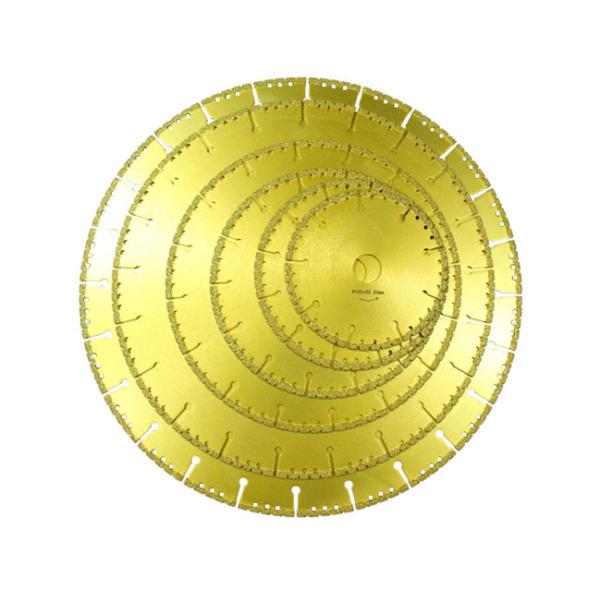 CE 8mm Segment Diamond Saw Tools Vacuum Brazed Masonry Diamond Saw Blade