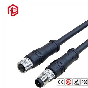 China Black Nylon 8A Circular Waterproof Male Female Connector on sale