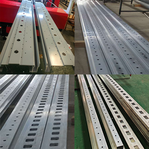 High Speed PLC Hydraulic Automatic Square Tube Punching And Shearing Machine