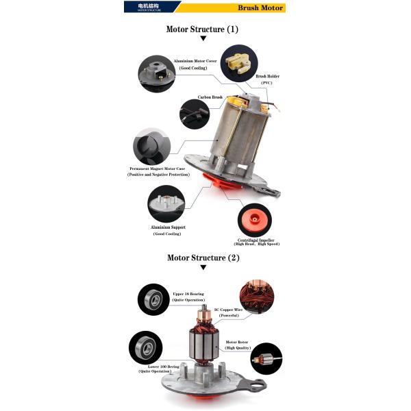 Electric DC Submersible Water Pump Copper Core Wire 14 Cm Base Easy Installation