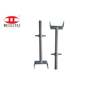 Quality Solid And Hollow Galvanized Steel Scaffolding U Head Jacks for sale