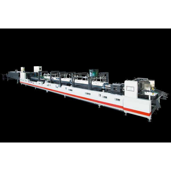 Full Automatic Corrugated Box Folder Gluer High Speed 500M/min JH-650PC-J