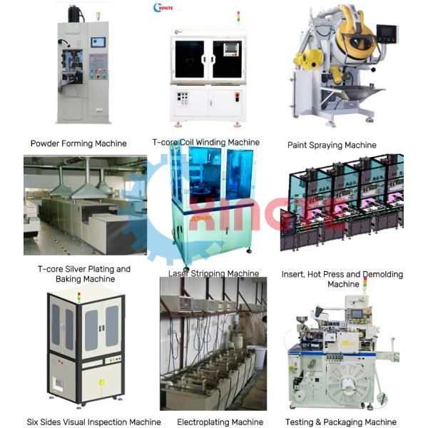 T Core Type Small Size Molded Inductor Coil Winding Machine Fully Automatic