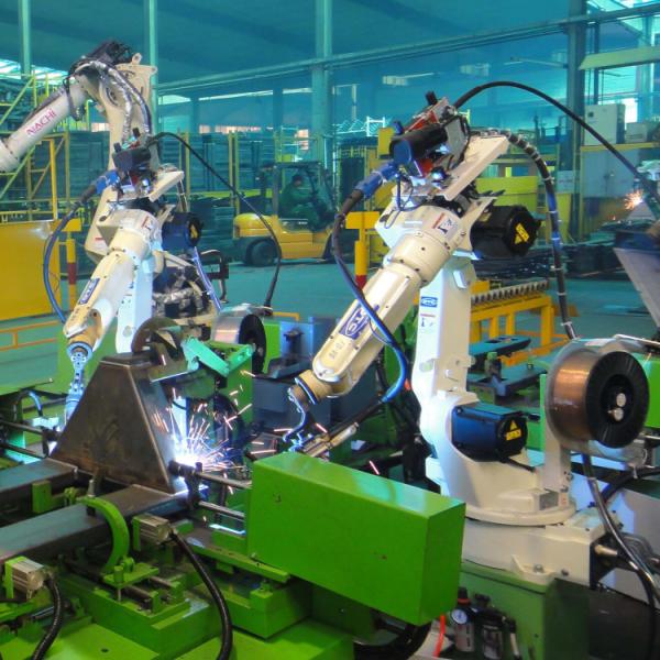 Industrial Used Robotic Arm 6 Axis Tig Welding Robot With Otc Welding Torches