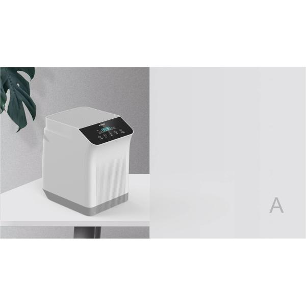 Home PM2.5 Duct Air Cleaner Hepa And Carbon Filter Air Purifier With Digital Display