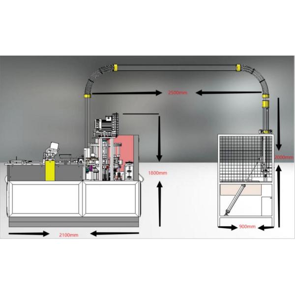 120-150pcs/Min Paper Cup Making Machine for High Speed Customized Paper Products