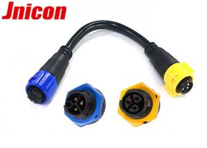 Quality IP67 Waterproof Quick Disconnect Wire Connectors For Power Cable Extension for sale
