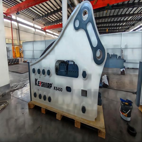 KS450 Hydraulic Rock Hammer Excavator Attachment For Excavator CE Certificate