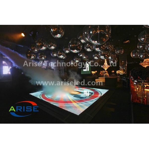 Strong Shimmer P6.25mm LED Floor Tiles , LED Dance Floor Tiles for Club P6.25mm LED Floor