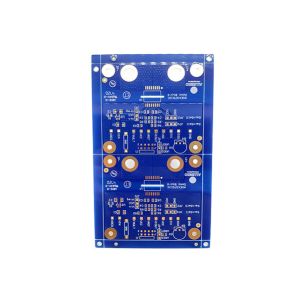 Quality 10 Layer HDI Prinred Circuit Boards FR4 TG170 Blue Soldermask PCB Manufacturer for sale