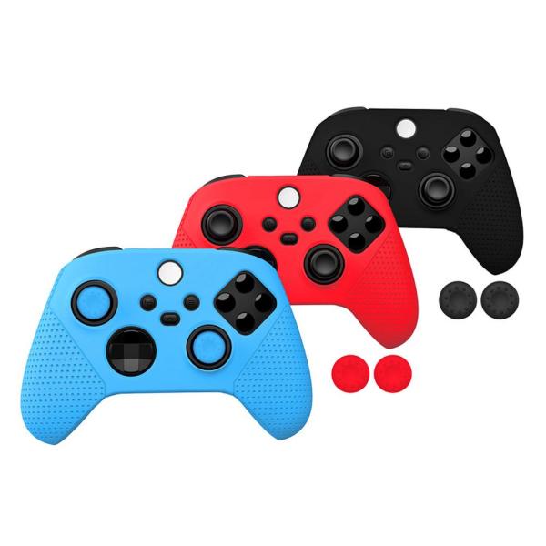2021 Wholesale New Silicone Protective Case Anti-slip Handle Cover Shell Controller Skin For Xbox Series X S Game Accessories