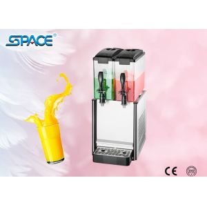 Quality Portable Twin Juice Dispenser Machine / Electric Cold Drink Dispenser 12L x 2 for sale