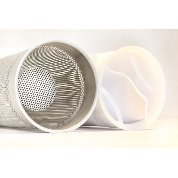 Fiber Woven Fabric Centrifuge Filter Bag PE PP PTFE For Various Industrial