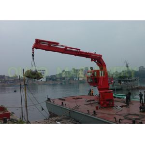 Buy cheap Telescopic Flexible Adjustable Boom Marine Offshore Crane To Lifting Cargoes from wholesalers