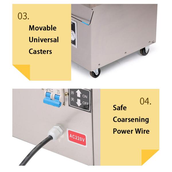 DUOQI DZ-450 CE Vacuum Packing Machine for Single Chamber Packaging and Customized Needs