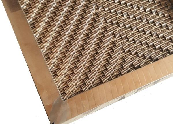 Buy Custom Design Pattern Hole Exterior Wall Cladding Panel With Square Tube Frame at wholesale prices