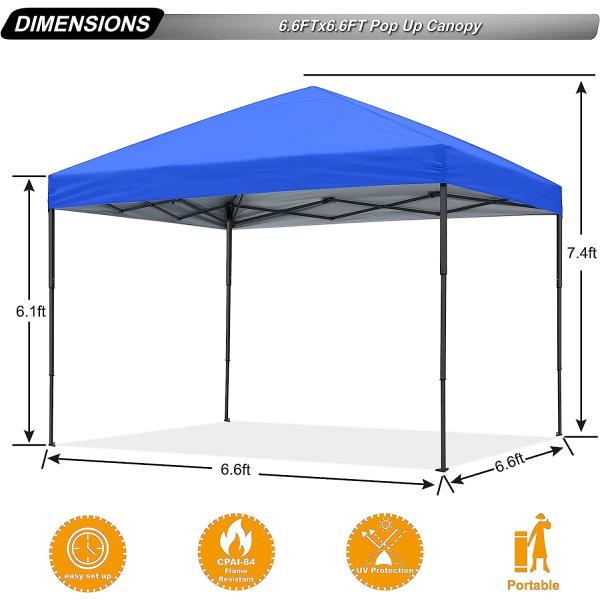Show Canopy Tent, Stable Pop up Outdoor Canopy Tent, Gazebo Tent with Mosquito Netting Outdoor Canopy Shelter