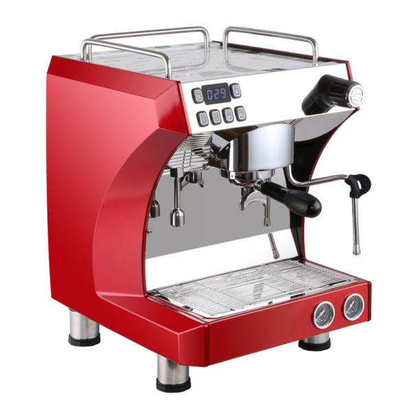 Rotary Single Group Coffee Machines 220V 3200W Red Espresso Machine