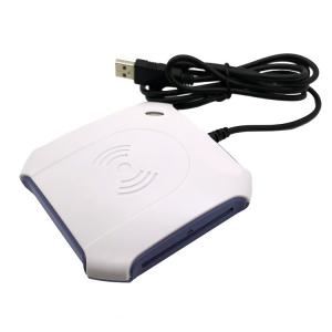 Quality ABS PCBA Desktop RFID Reader Mifare Card Encoder 1356mhz USB for sale