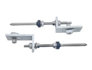 Quality Al6005 T5 Solar Tile Roof Hook For Various Metal Roof Solar System Installation for sale