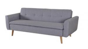 China Gray Moveable Convertible Sofa Bed / Home Decoration Lightweight Sofa Bed on sale