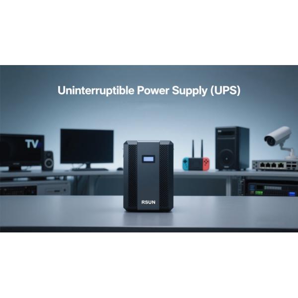 850VA 480W Line Interactive UPS System Home UPS Power Supply 850va UPS LED USB RJ45