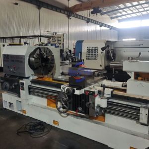 QK1327X1500 Pipe Threading Lathe 800mm Swing 15kW CNC