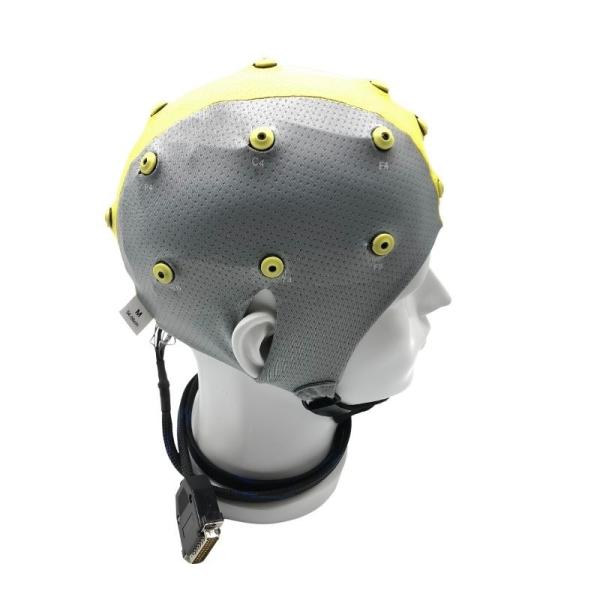 Monitoring ant neuro active High density Ag/Cl cup Electrode waveguard cap wireless EEG/ECG/EMG recording sensor signal