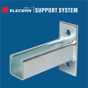 Quality Reversible Single Slotted Strut Channel Bracket Galvanized Steel for sale