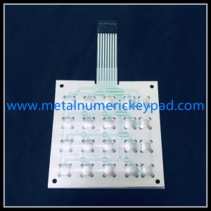 China Thin Film Switch IP65 4x4 Matrix 50VDC Light Touch Keyboard on sale