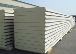 Quality Insulated Polyurethane Sandwich Panel Polyurethane Foam Wall Panels For Clean Rooms for sale