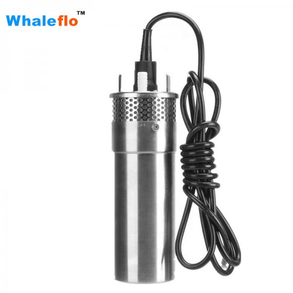 Whaleflo DC 100M Solar Stainless Shell Submersible 3.2GPM Deep Well Water DC Pump