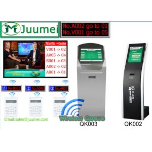 Touch Queue Management System Information Kiosk Systems/Single Button Queue