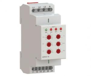 Quality 3 Phase Voltage Monitoring Relay Reset Time 0.1s-10s for sale