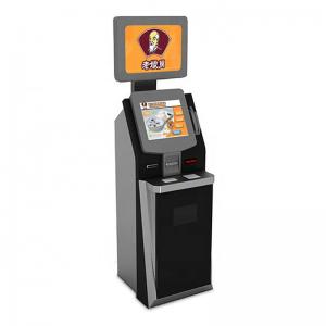 Quality ODM IR Double Screen Self Payment Kiosk Terminal For Water And Electricity Bill for sale