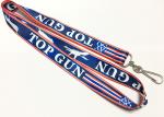 Dye Sublimation Custom Printed Lanyards J Hook For Sports / Camping / Travelling
