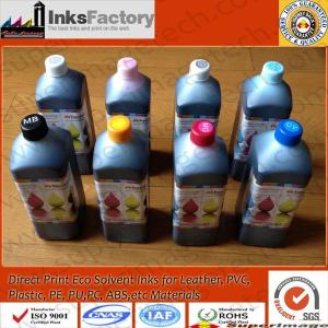 Quality Uncoating Direct Eco Solvent Ink for Leather/PU/PC/PVC/Plastic/ABS for sale