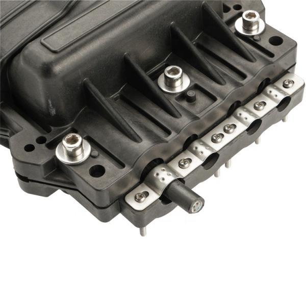 IP68 Mechanical 96C Fiber Splice Closure 4 In 4 Out Inline 88F Ribbon
