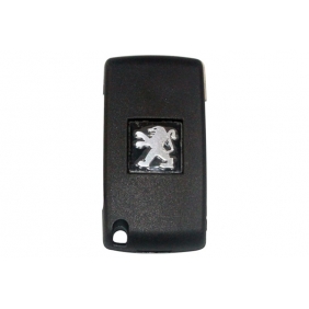 Quality black peugeot 206 replacement chip keys with stable performance for sale