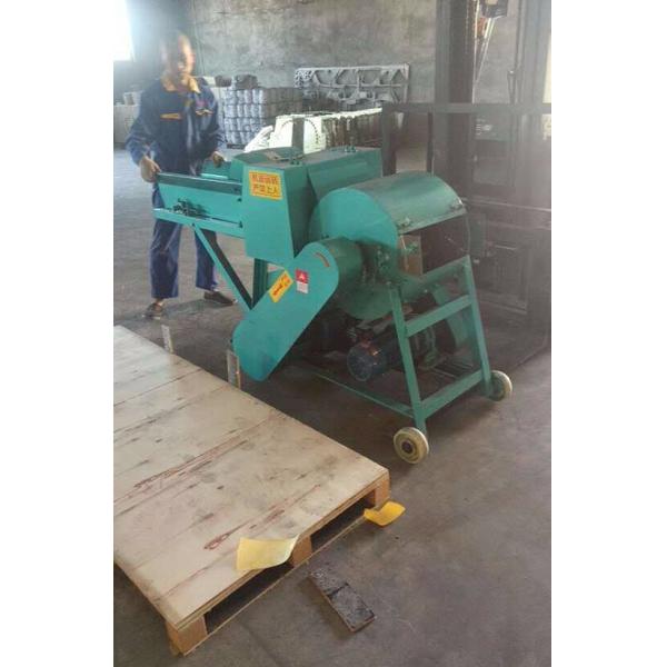 6T/H 380V Grass Chopper Cutting Machine Animal Fodder 0.9 Stalk Silk